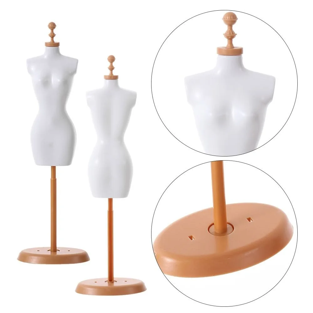 Decorations Accessories Mini Clothe Doll Clothes Holder Toys Dress Stand Accessories Doll Stand Support Doll Mannequin