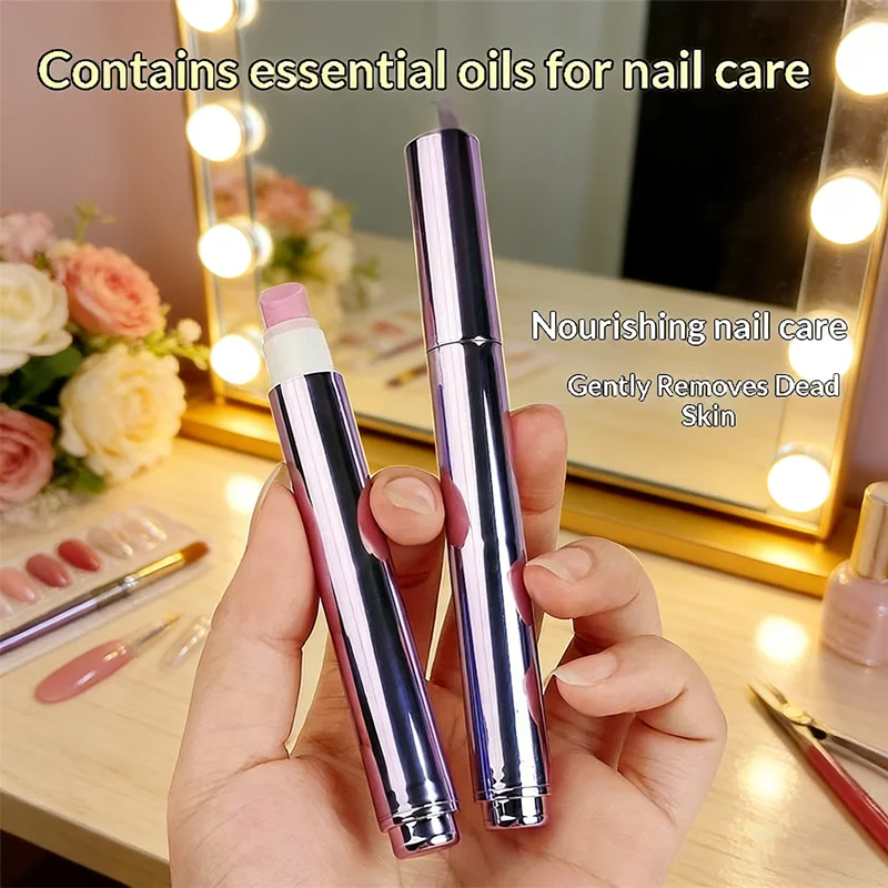 1PCS Cuticle Care Pen 3-in-1​ - Dead Skin Remover, Nail Oil & Strengthener, Ceramic Tip for Precision, Chip-Resistant Treatment