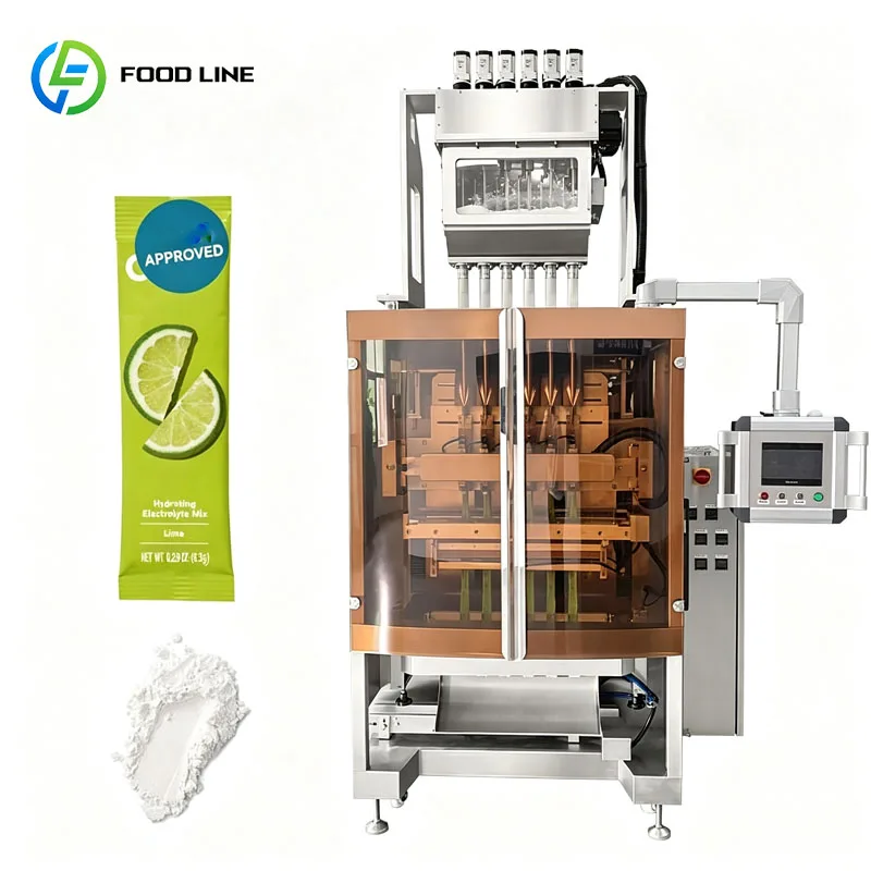 Automatic VFFS Vertical Packing Machine For Coffee Cereal Pasta Rice Flour Sugar Powder Granule Packaging Customized
