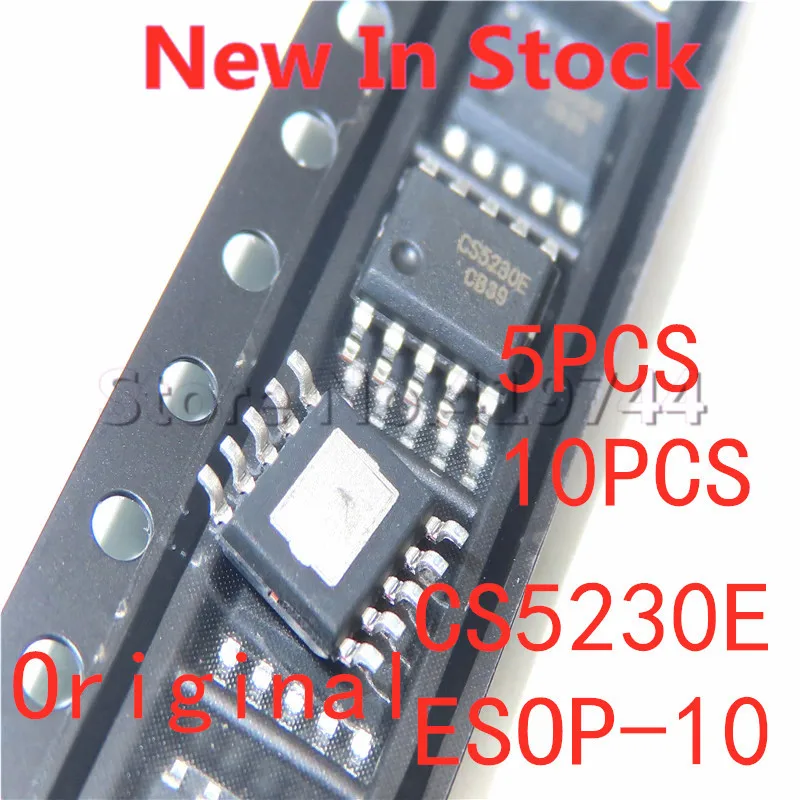 5-10PCS/LOT  CS5230E CS5230 ESOP-10 SMD mono 5.2W GF class audio power amplifier chip In Stock NEW original IC