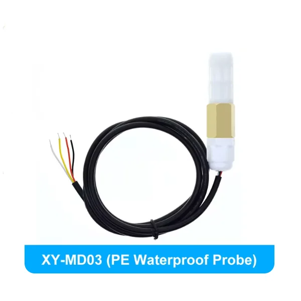 XY-MD03 XY-MD04 Temperature and Humidity Sensor Transmitter RS485 Collector Module PE/Metal Waterproof Probe