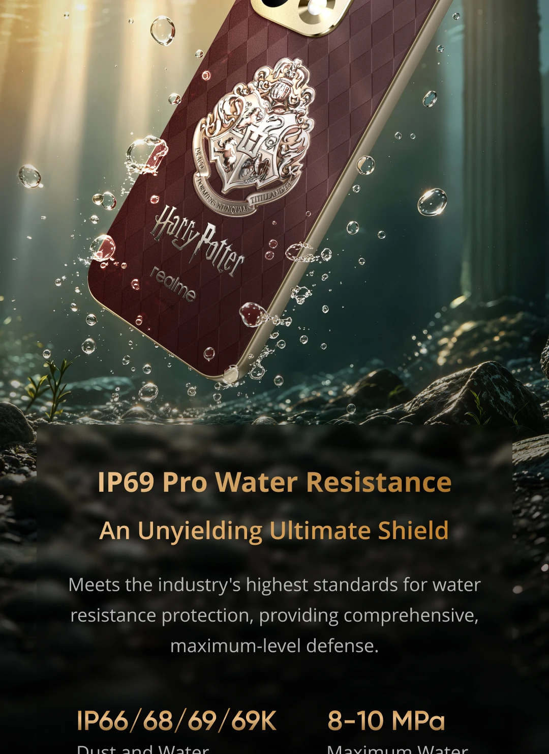 [World Premiere] realme 16 Pro 5G Harry Potter Edition 12GB/256GB 7000mAh Battery 80W Charge 6.78" 144Hz Display 200MP Camera