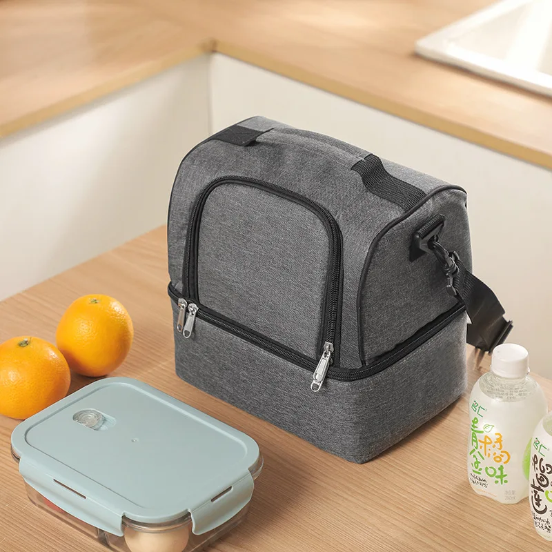 Lunch Bag Reusable Insulated Thermal Bag for Women Men Multifunctional Cooler and Warm Keeping Lunch Box Outdoor Picnic Bags