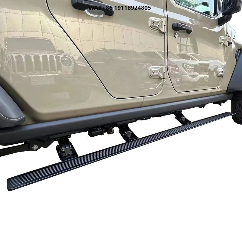 Car Accessories 4x4 Pickup Truck Aluminum Automatic Running Boards for Jeep Gladiator JT  Electric Side Step
