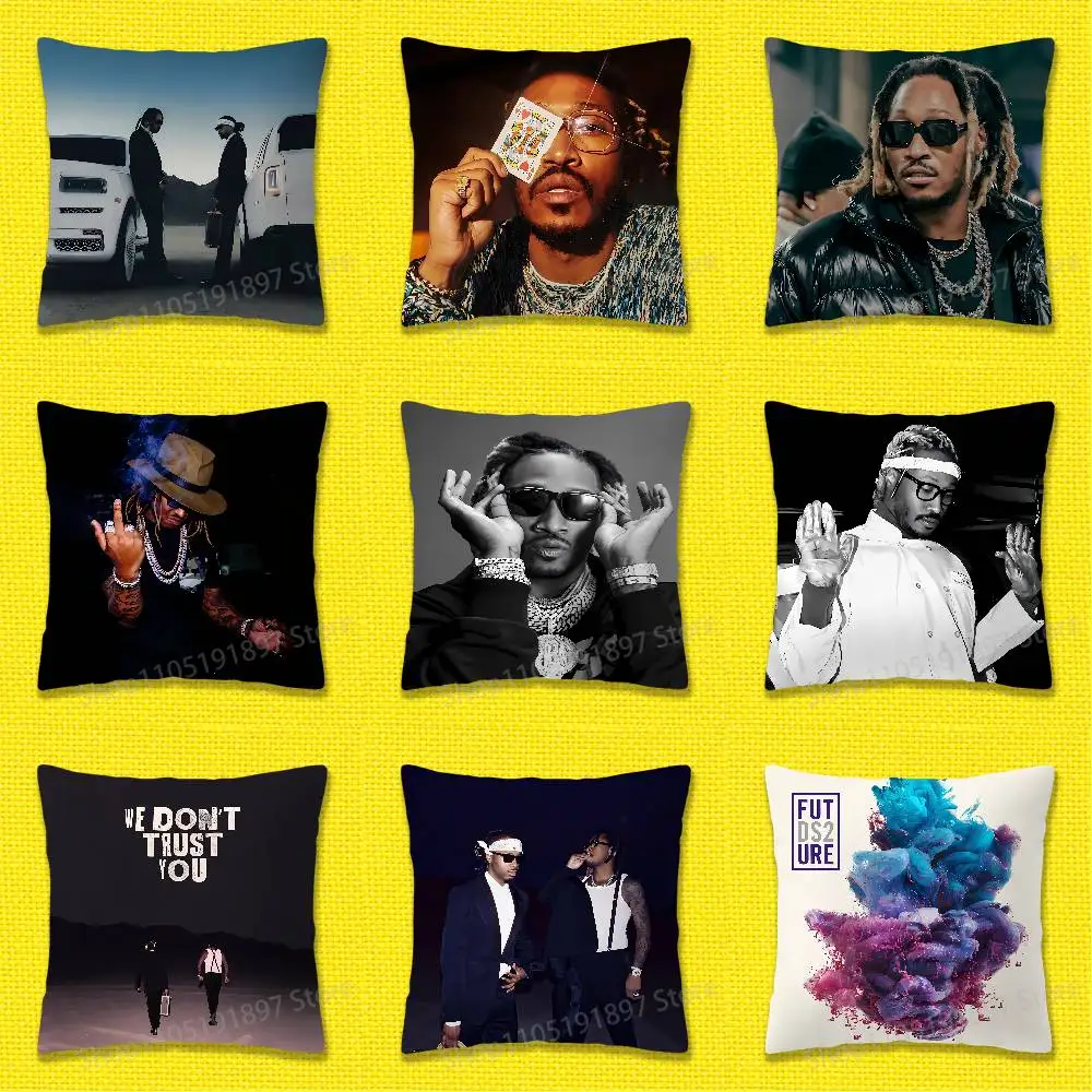 

DS2 F-Future We Dont Trust You Throw Pillow Case For 45cm 40cm 55cm 50cm 30cm Square Car Pillowcase Shell