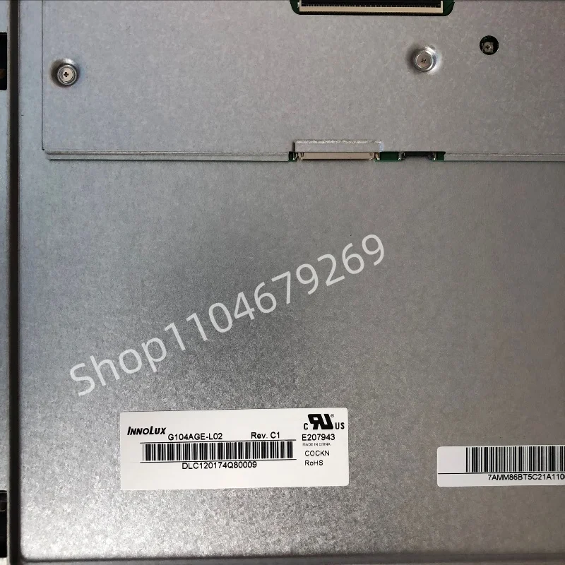 Para G104AGE-L02 painel de exibição de tela lcd 10.4 Polegada 800*600 display lcd g104age l02