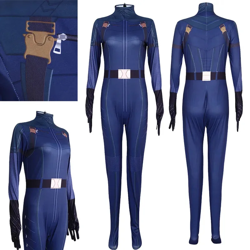Yelena Belova コスプレファンタジー服映画ボルトのサンダー衣装変装大人女性ロールプレイファンタジアパーティー衣装