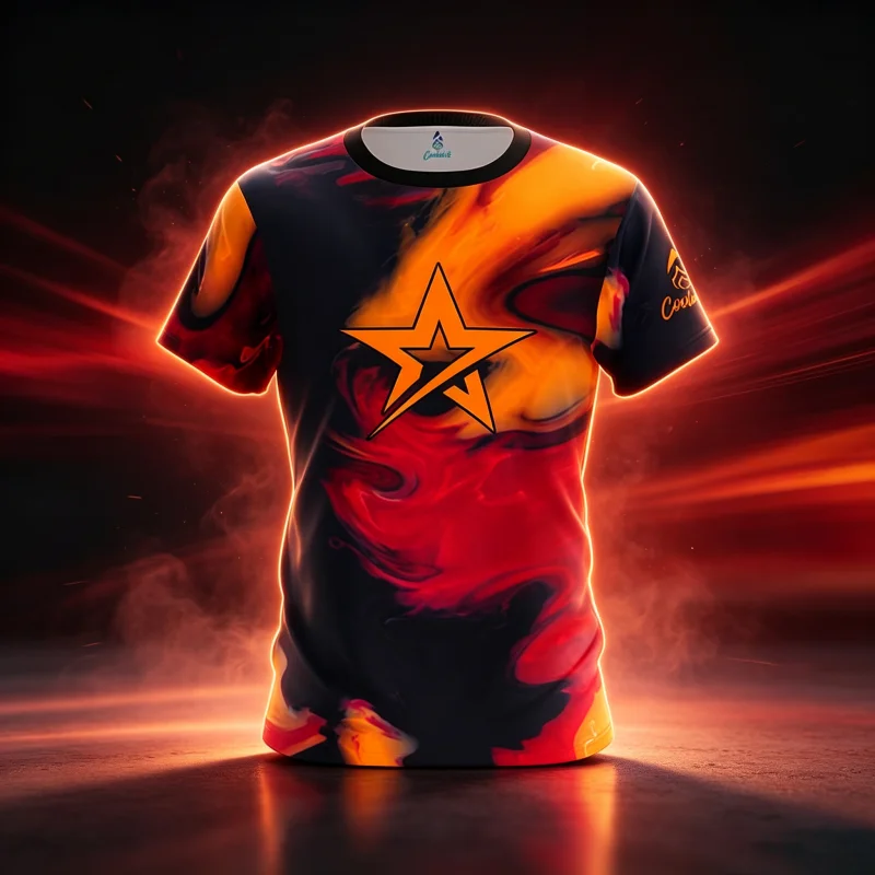 New Roto Grip Leopard Red Lip Split Color Bowling Jersey Short Sleeve Performance Sports Fan Casual Street-wear Family Kids Tees