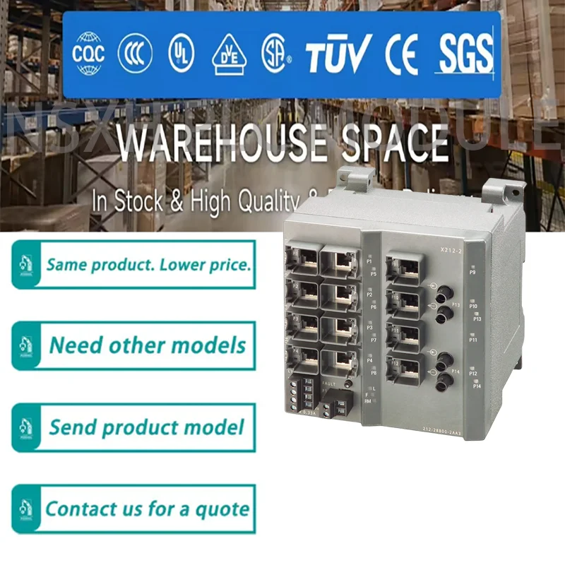 

Совершенно новый оригинальный 6GK5212-2BB00-2AA3 6GK5 212-2BB00-2AA3 X212-2