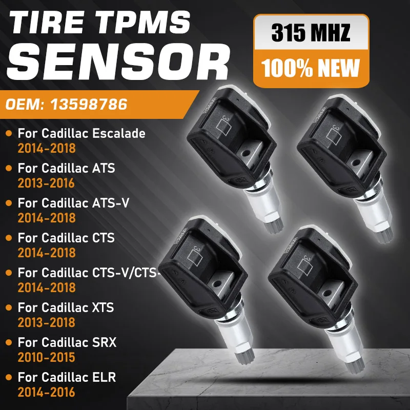 

Car Tire Pressure Monitor Sensor For Cadillac Escalade Cadillac CTS 2014-2018 TPMS Cadillac ATS 2013-2016 Cadillac SRX 2010-2015