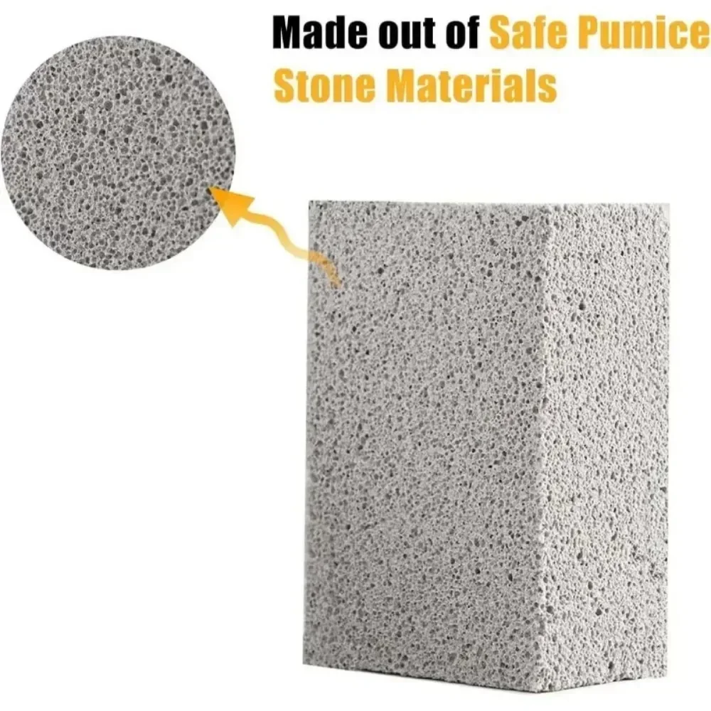 حجر الخفاف للتنظيف لجميع الأغراض - يخلص من البقع بسرعة، مضمونة ونظيفة وسهلة - عبوة واحدة