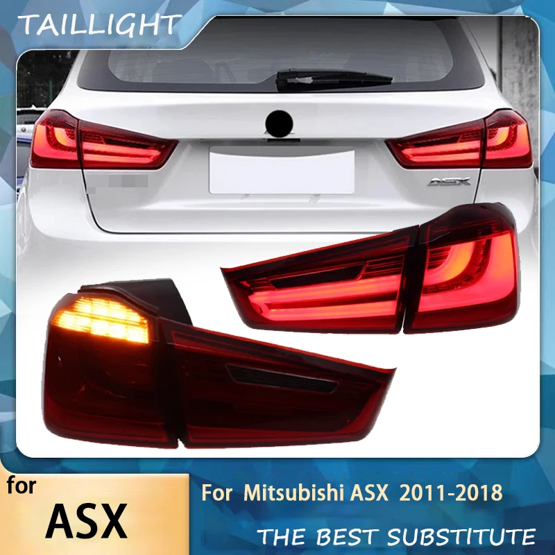 Suitable for Mitsubishi ASX 2011-2018 tail light assembly,modify LED running lights and brake lights ASX tail light
