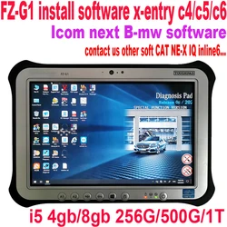 2023.09 car software pre-install i5 4g laptop fz-g1 tablet for OBD2 scanner MB star C4/C5/C6 Multiplexer icom BM diagnostic tool