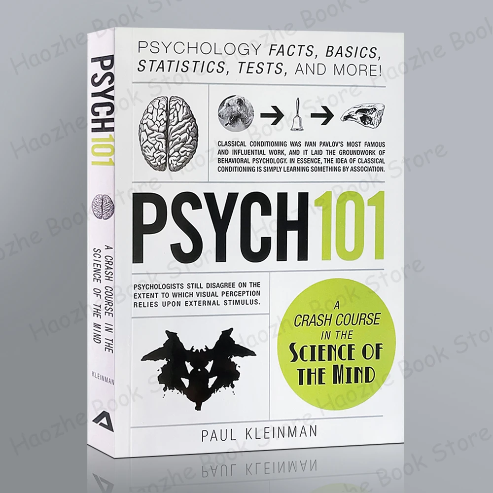 Psych 101: Psychology Facts, Basics, Statistics, Tests, and More! Popular Psychology Psychoanalysis English Book Paperback