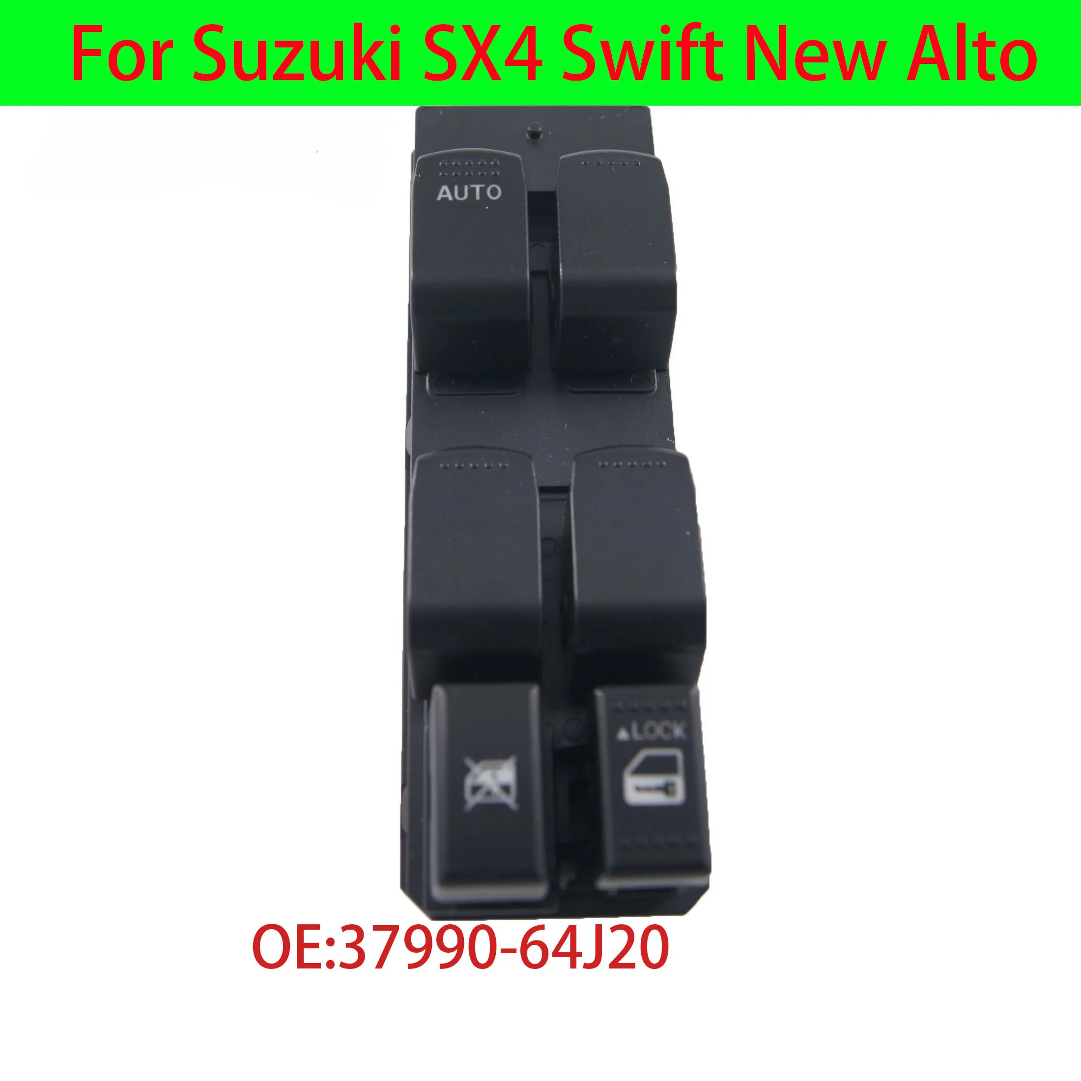 Interruptor principal do elevador de vidro do regulador de controle mestre da janela de energia elétrica 37990-77j00 37990-64j20 para suzuki sx4 swift novo alto