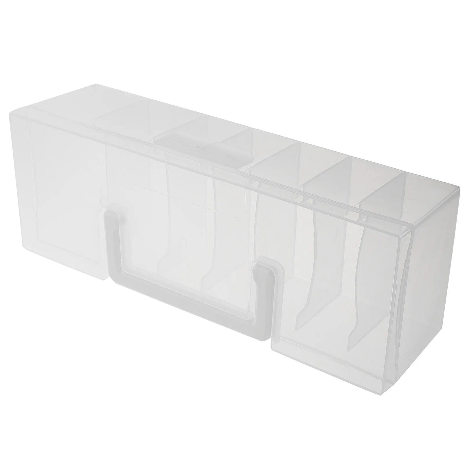 

1Pcs Clear Plastic Seed Packet Organization Box Portable Seed Storage Organizer with Multiple Compartments