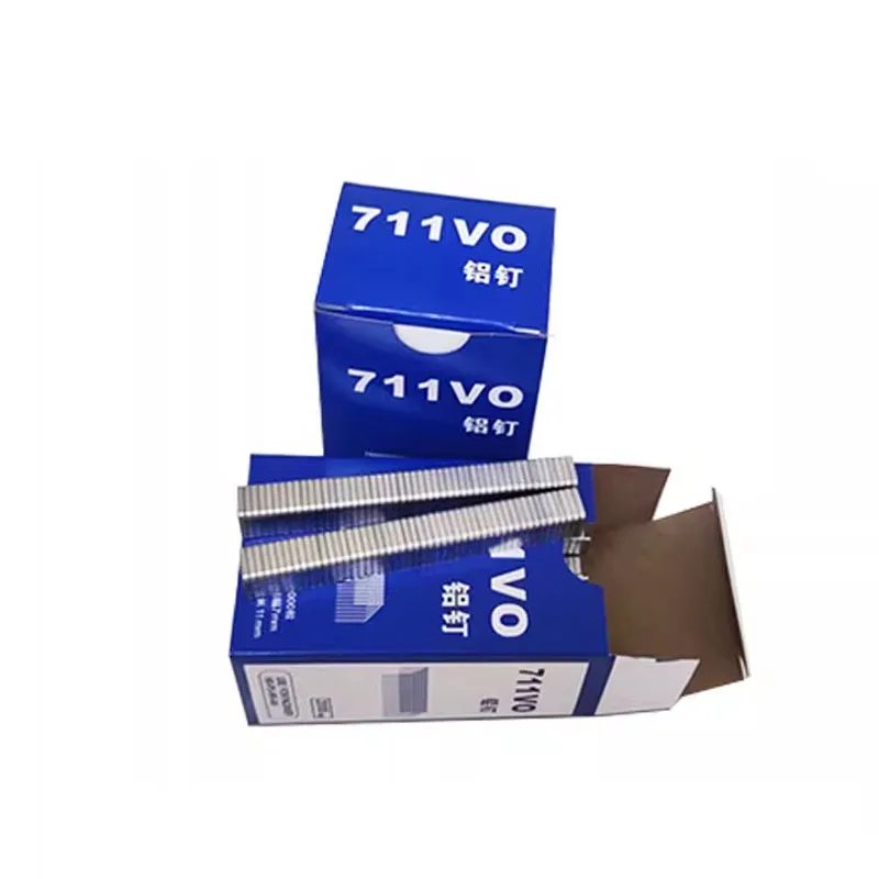 

711 U-type sealer aluminum nails supermarkets, shopping malls special bundle mill aluminum nails packing material