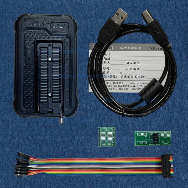 XGecu T48 (TL866-3G) Programator obsługuje 34000+ICs dla SPI/Nor/NAND Flash BIOS MCU EEPROM AVR PIC+3 części zastępują TL866II/TL866CS