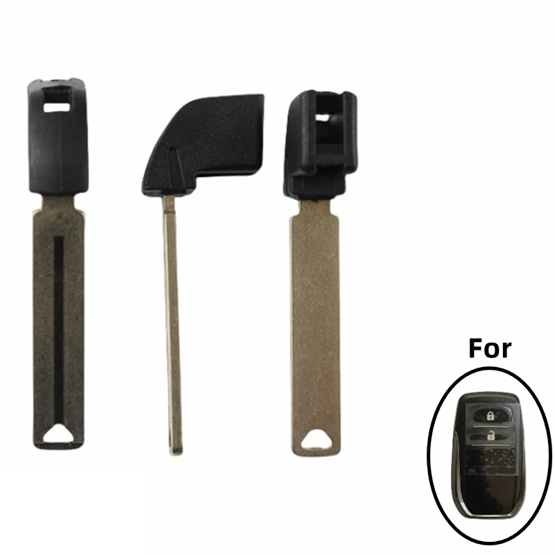 

FLYBETTTER OEM 10 шт. пустой необрезанный сменный аварийный умный дистанционный ключ вставка для Toyota RAV4 Camry Prado