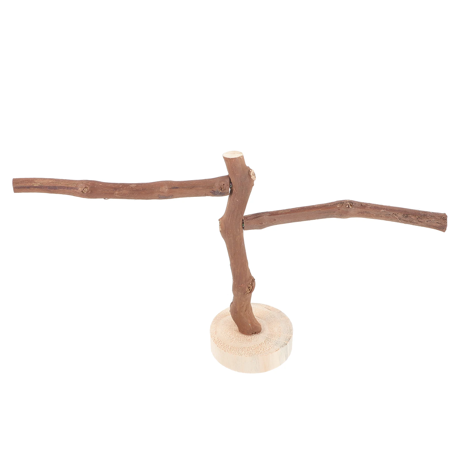

Durable Grape Branch Bird Perch Parrot Standing Pole Wooden Cage Accessory Pet Play Rest Bird Perches for Cage