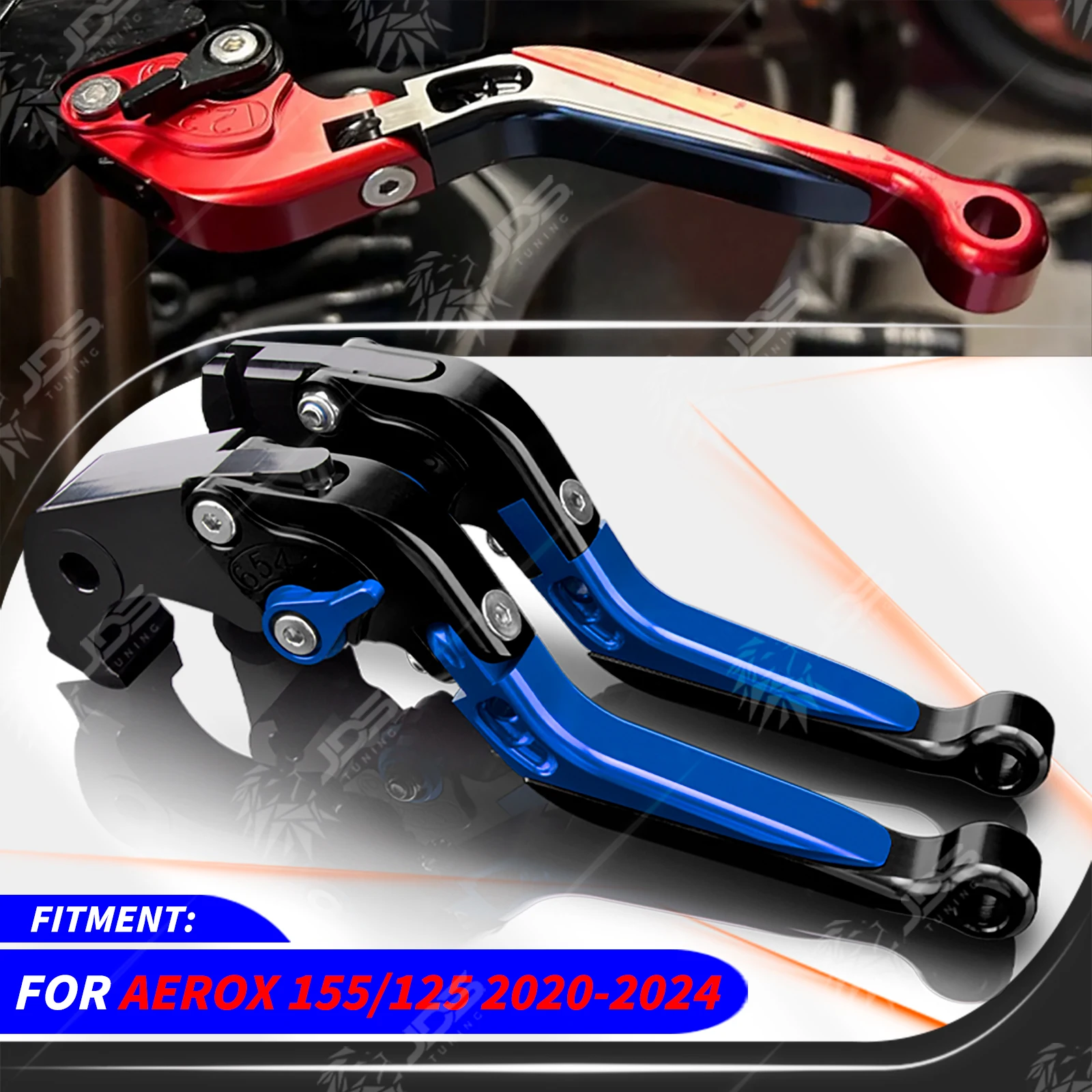 

Для Ямаха Yamaha AEROX 155/125 2020-этот год рычаг сцепления тормозной рычаг набор регулируемых ручек рычаги аксессуары для мотоциклов Запчасти