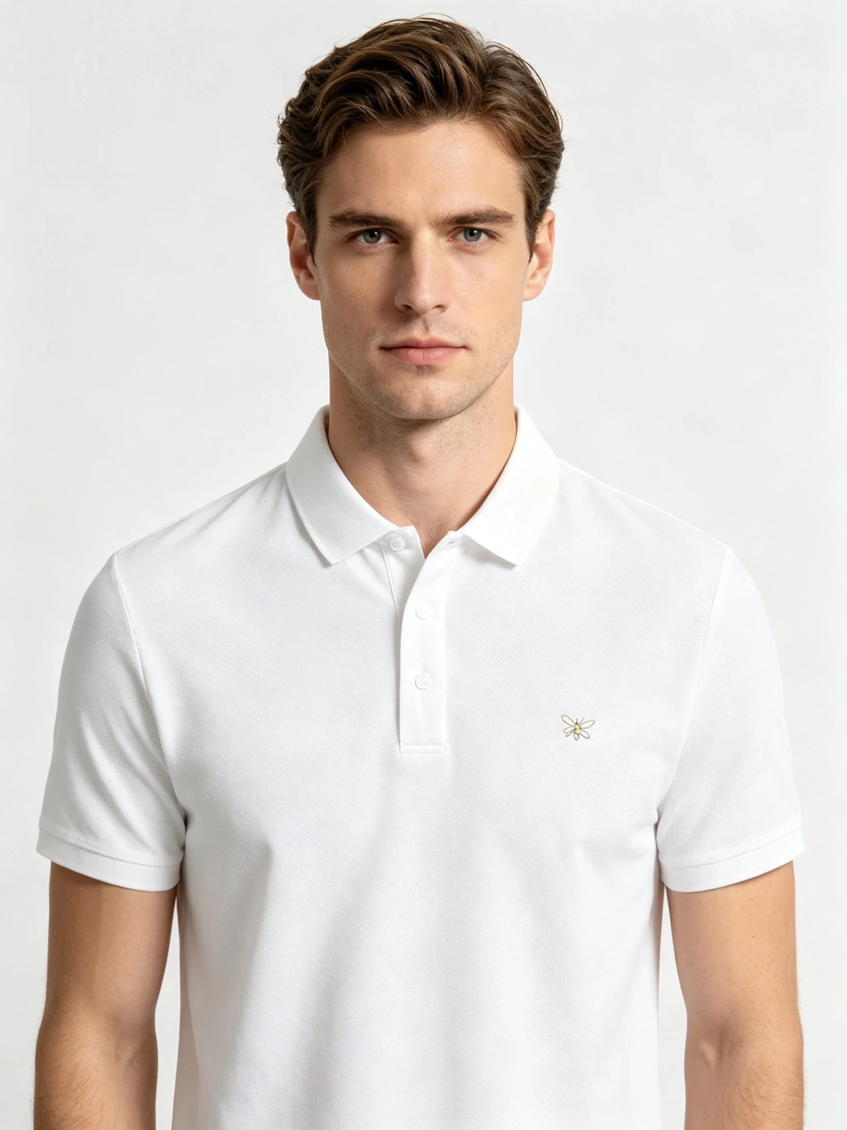 Lyocell casual solid color short sleeved unisex
