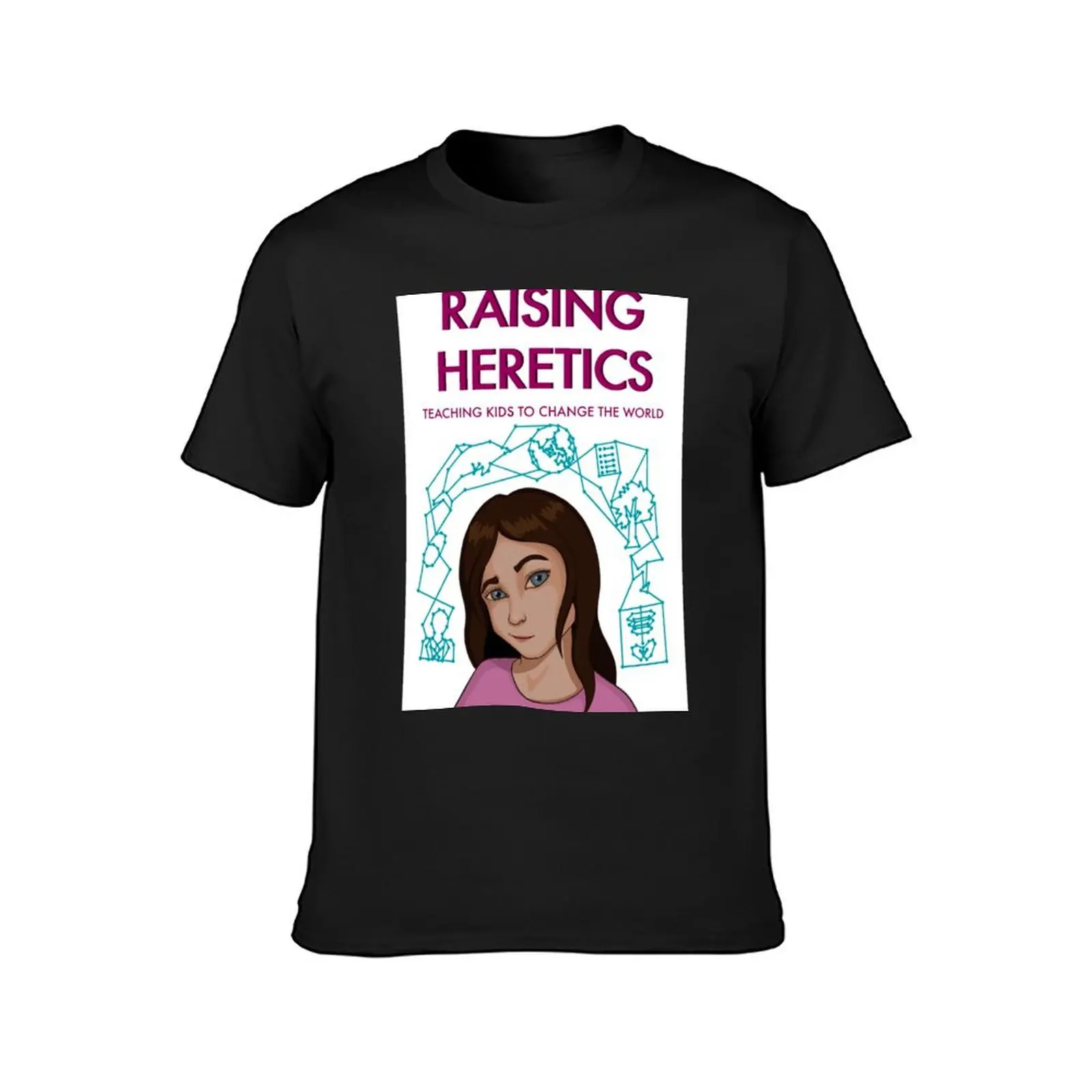 Raising Heretics Merch T-Shirt blanks blacks big and tall t shirts for men