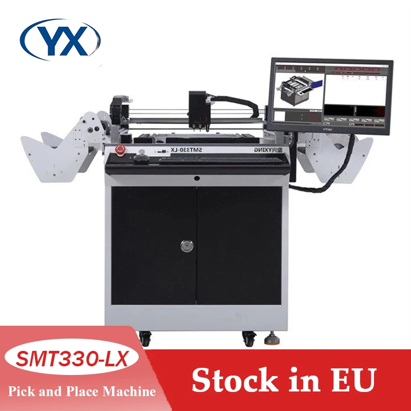 Stock en la UE 2022 Nueva máquina de montaje SMD Pick and Place para chips IC SMT330-LX Pick and Place Machine