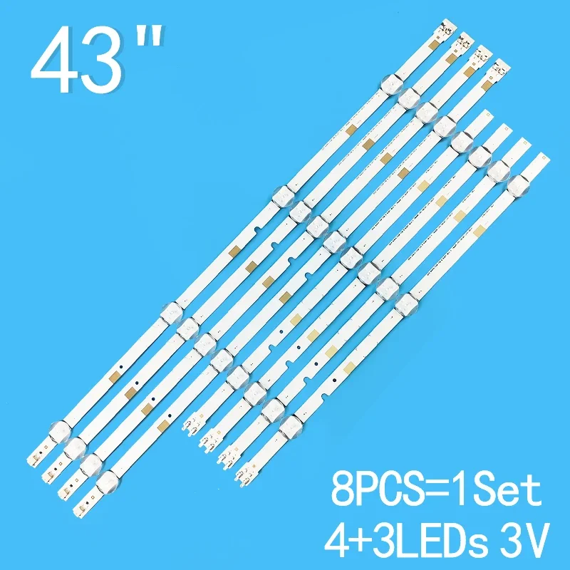 

For Samsung 43" LCD TV V5DN-430SMA-R1 V5DN-430SMB-R1 BN96-38879A BN96-38878A UA43J51SW UN43J5000 UN43J5200 CY-JJ043BGAV1H