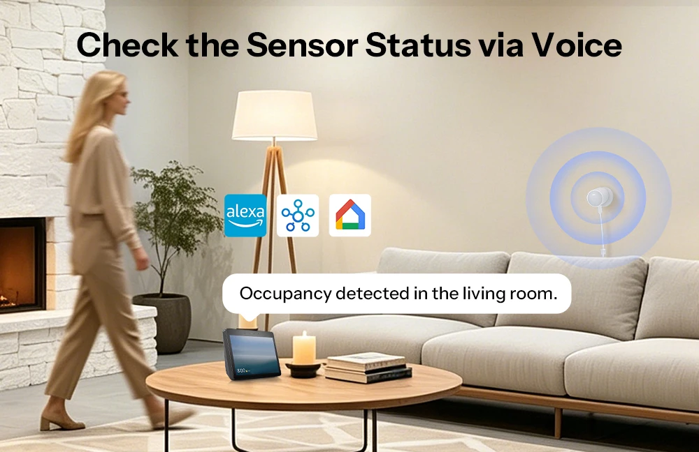SONOFF SNZB-06P24 Sense Guard Presence Core 24G Zigbee Anwesenheitssensor 24GHz MMWave Radar Via Matter Kompatibel mit Apple Home – Detail 8