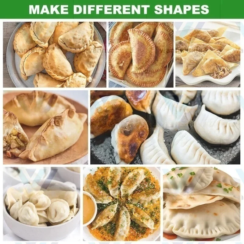 Meat Pie Mini Spring Roll Usa Samosa Making Uk / Gyoza Machine Automatic Dumpling