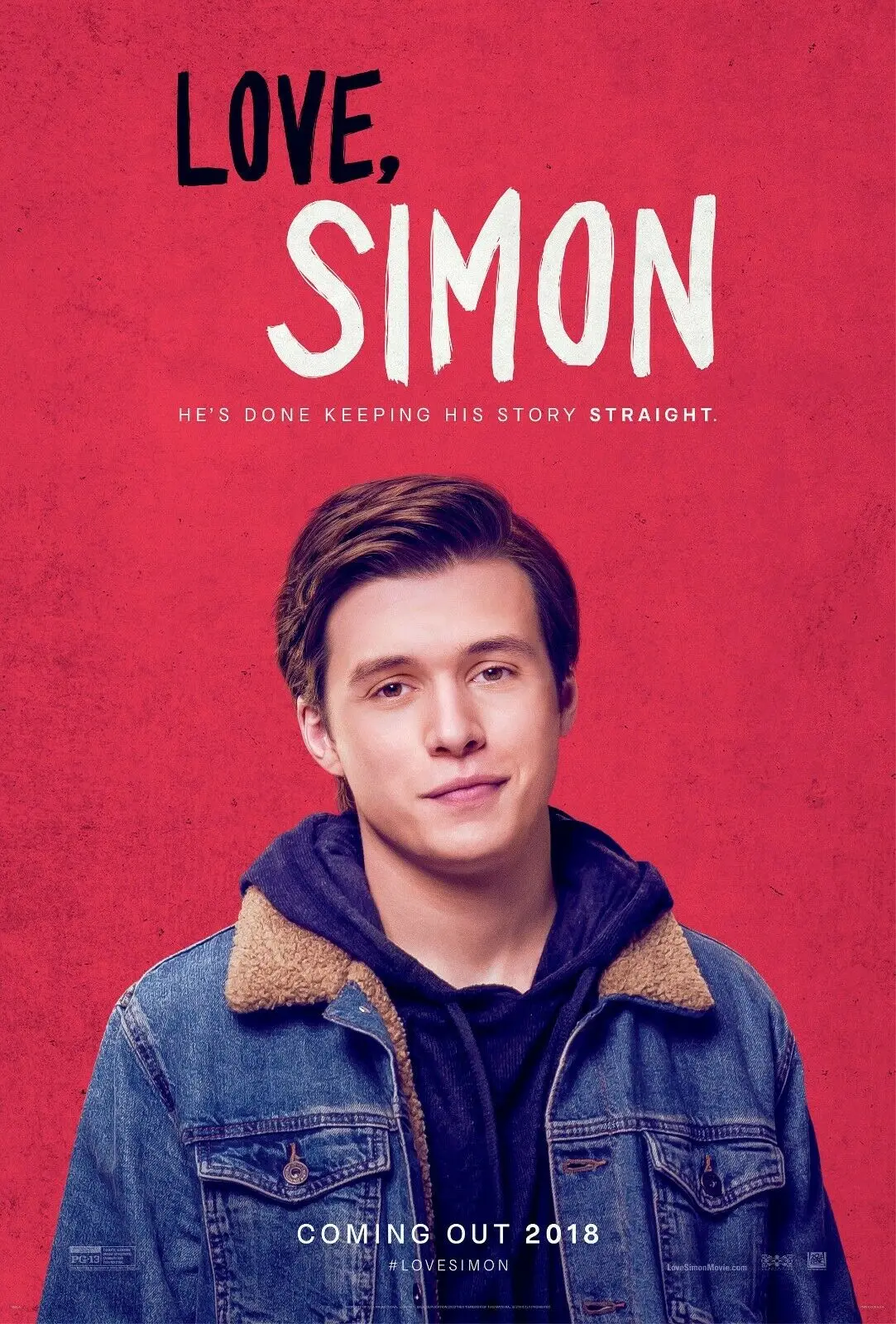 

Шелковый плакат с изображением фильма Love Simon для домашнего декора