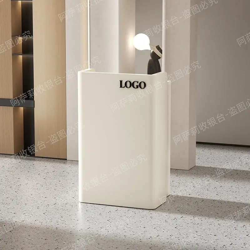 

Минималистичная касса для супермаркетов, магазин одежды, касса для отеля, простая стойка регистрации, офисная мебель Mostrador