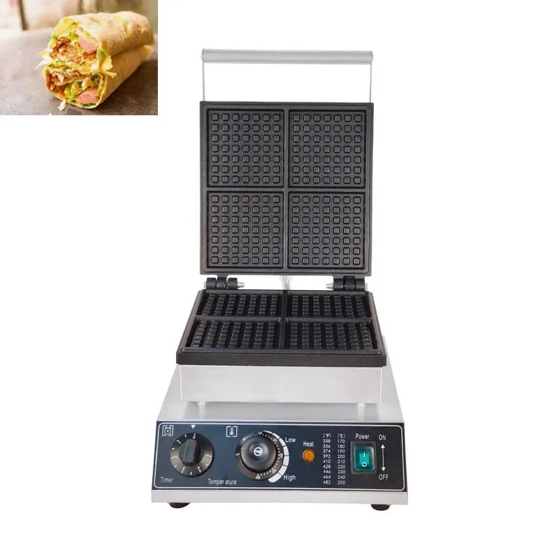 Uso doméstico comercial 25 agujeros holandés Poffertjes Grill Mini máquina de panqueques máquina eléctrica para hacer tortitas máquina para asar muffins con CE
