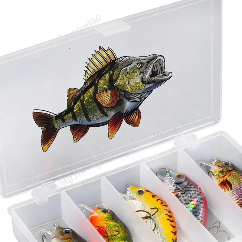 Whl #   صيد الأسماك ملصقات السيارات الكمبيوتر المحمول الفينيل ملصقات الديكور دراجة نارية سيارة الأمتعة