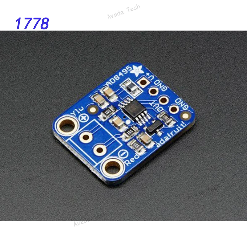 

Avada Tech 1778 Data Conversion IC Development Tool Analog Output K-Type Thermocouple Amp