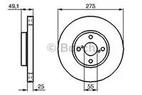 

986479245 for ten brake disc