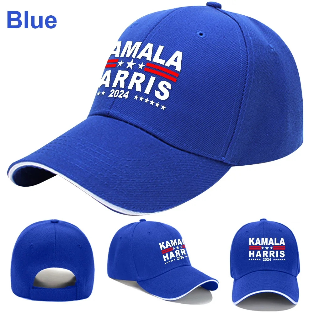 Kamala Harris Baseball Cap Trucker Hat Breathable American Patriot Hat Adjustable President Election Hat for Hiking Fishing