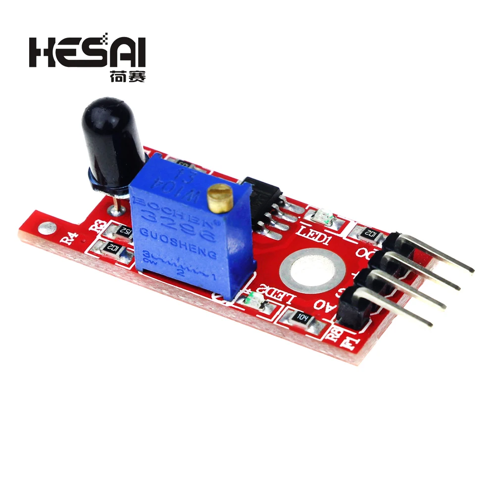 KY-026 Flame Sensor Module IR Sensor Detector For 37 Kinds of Sensors Temperature Detecting Suitable For Arduino