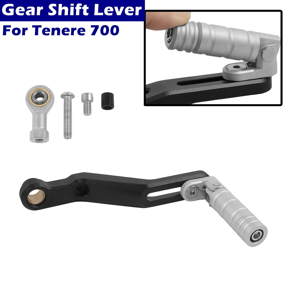 Pedal de mudança de marcha ajustável para motocicleta, alavanca de mudança de marcha para yamaha xtz690 xt z690 tenere700 tenere 700 xtz 700 2019-2024
