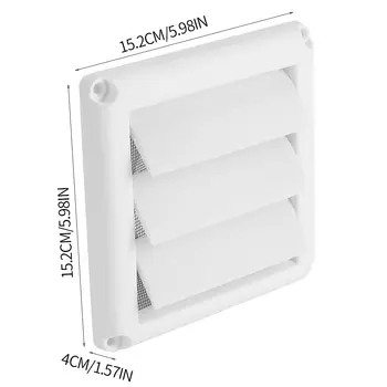 Kryt větracího otvoru sušičky vzduchu, mřížka, nástěnná okenice, náhradní díly, domácí restaurace 4 8 nejlepší prodej kryt větracího otvoru - №8