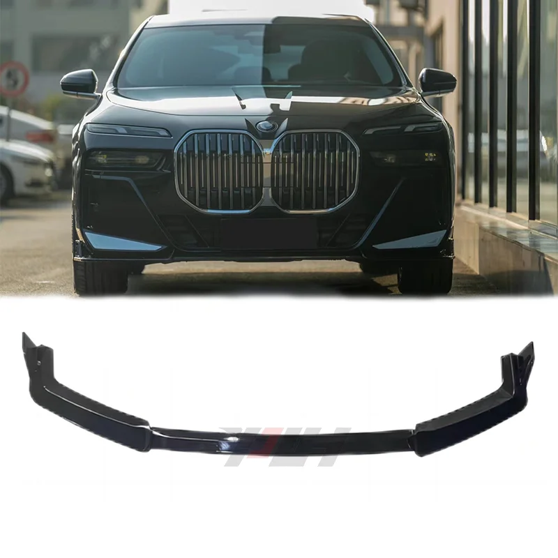 

PP Material 7S G70 Front Lip for BMW 7 Series G70 Upgrade to 2023 Year M760 Black Warrior Style