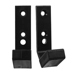 2 Pcs Barbell Stand Wall Mounted Storage Rack Hanger Bracket Dumbbell Holder Gym Equipment Organizer