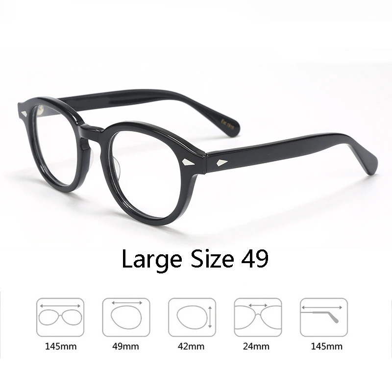 Johnny Depp Style Acetate Spectacle Frame