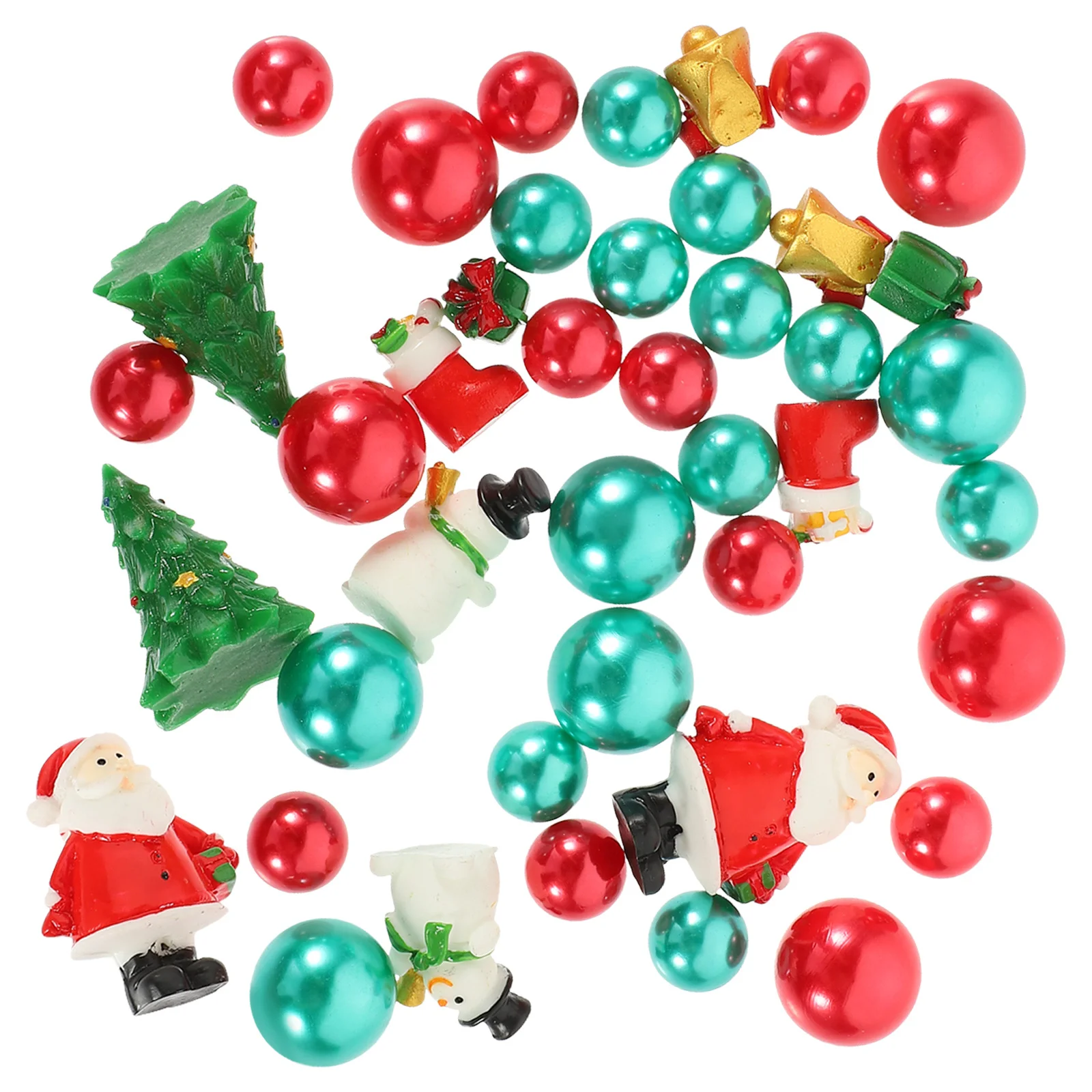 

1Set Snowman Pearl Decorative Vase Filler Acrylic Floating Beads for Wedding Party Centerpieces Birthday DIY Vase Decor Fake