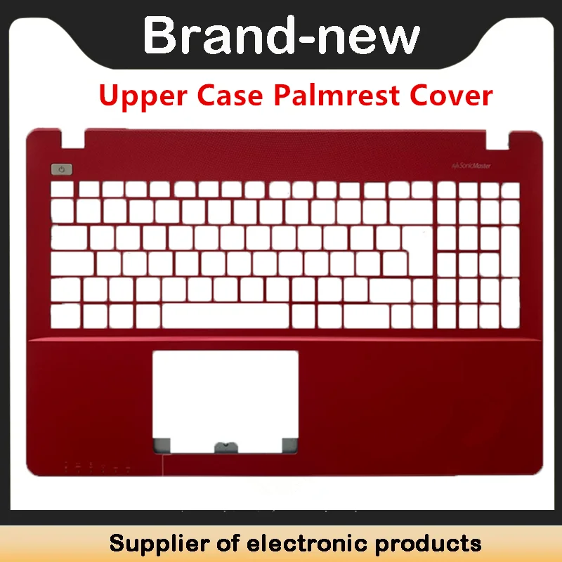 Capa para palmas da caixa superior, preto, vermelho, branco Laptops, X550C, X550V, Y581C, Y581L, X552M, Novo