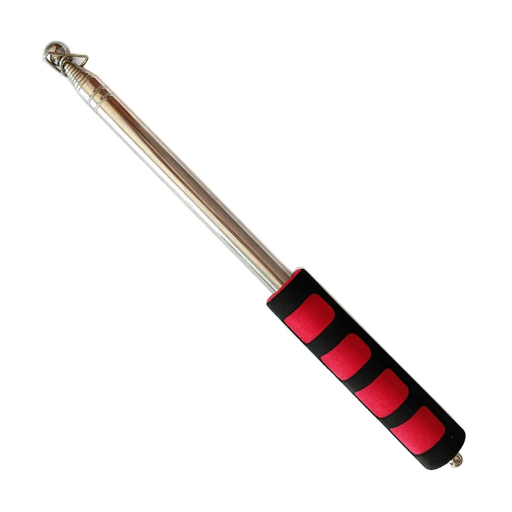 Long Service Life Tour Guide Stainless Steel Flagpole 2m Flagpole Flexible Handle High-quality Stainless Steel