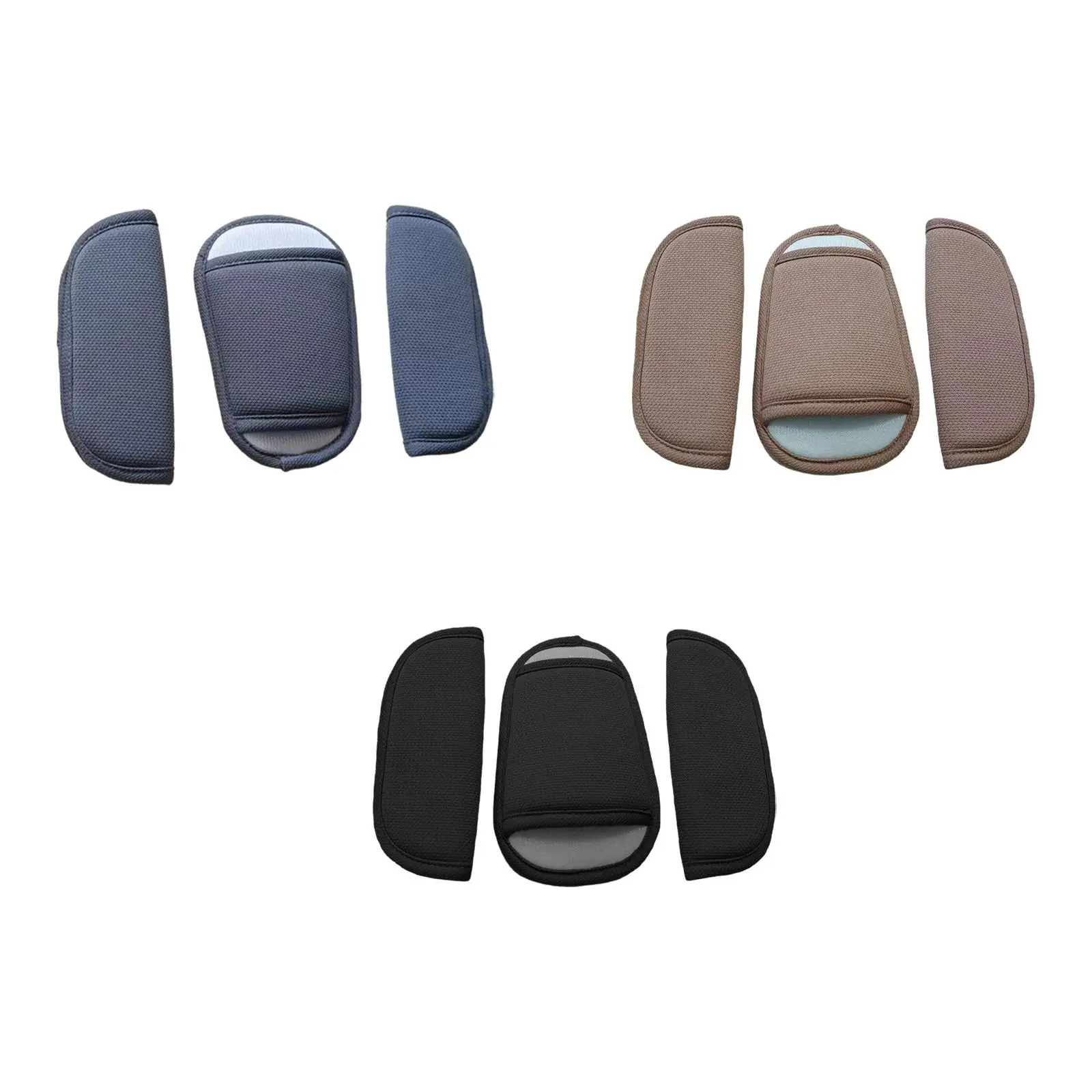3 Pieces Stroller Shoulder Strap Cover Belt Pad Stroller Belt Covers
