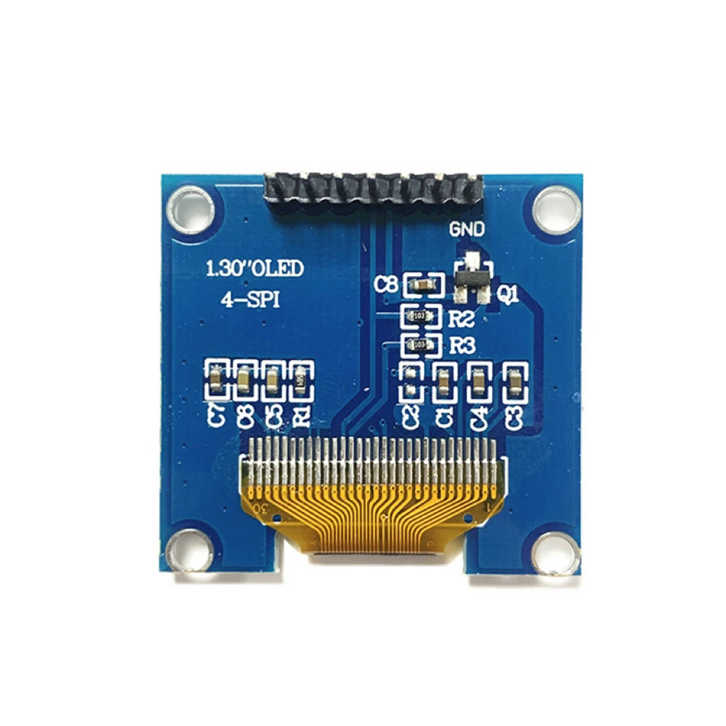 Rohs 1.3 Inch Oled Module Wit/Blauw Spi/Iic I2c Communiceren Kleur 128X64 1.3 Inch Oled Lcd Led Display Module 1.3 "Oled Module