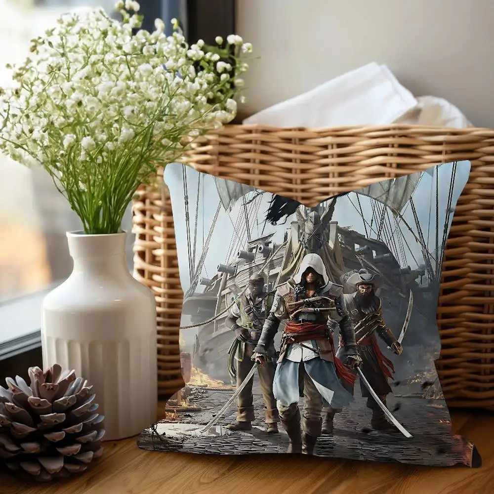 لعبة قاتل S العقيدة وسادة شخصية غطاء غبار غرفة نوم الاطفال الطرف الديكور المخدة عيد ميلاد الأطفال هدية #6